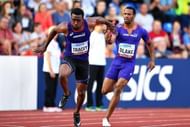 Americas won the 4x100m Relay Gold